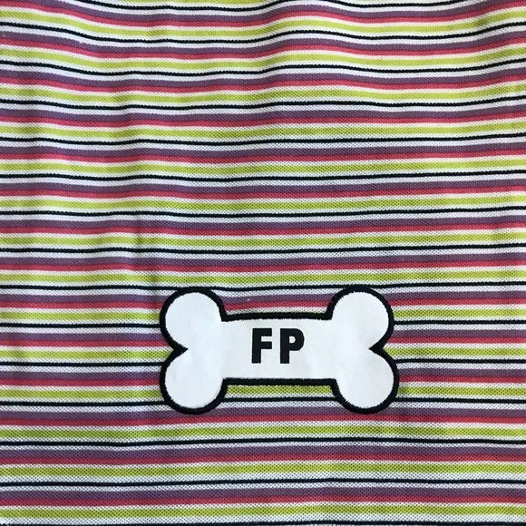 Puppy / Dog / Pet Multicolor Stripe Tee Shirt 
Size Medium NWT - Picture 3 of 11